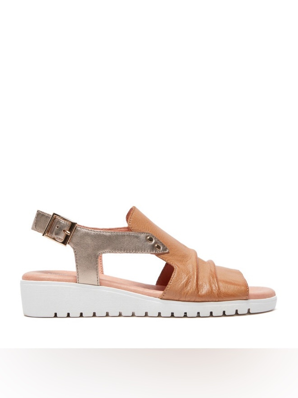 Django + Juliette - Madis Platform slingback wedge Sandal. 39 = 8.5